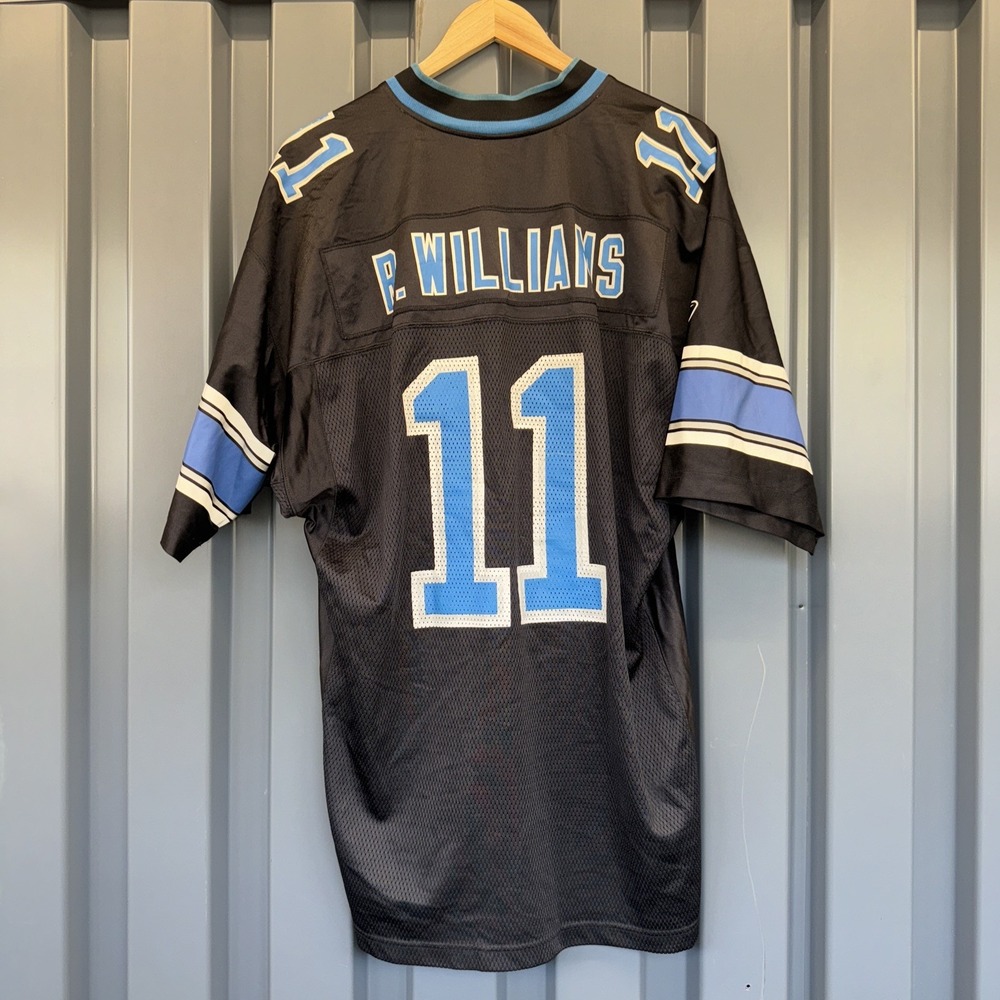 Reebok Roy Williams 11  Detroit Lions Jersey Football Mens Size Large